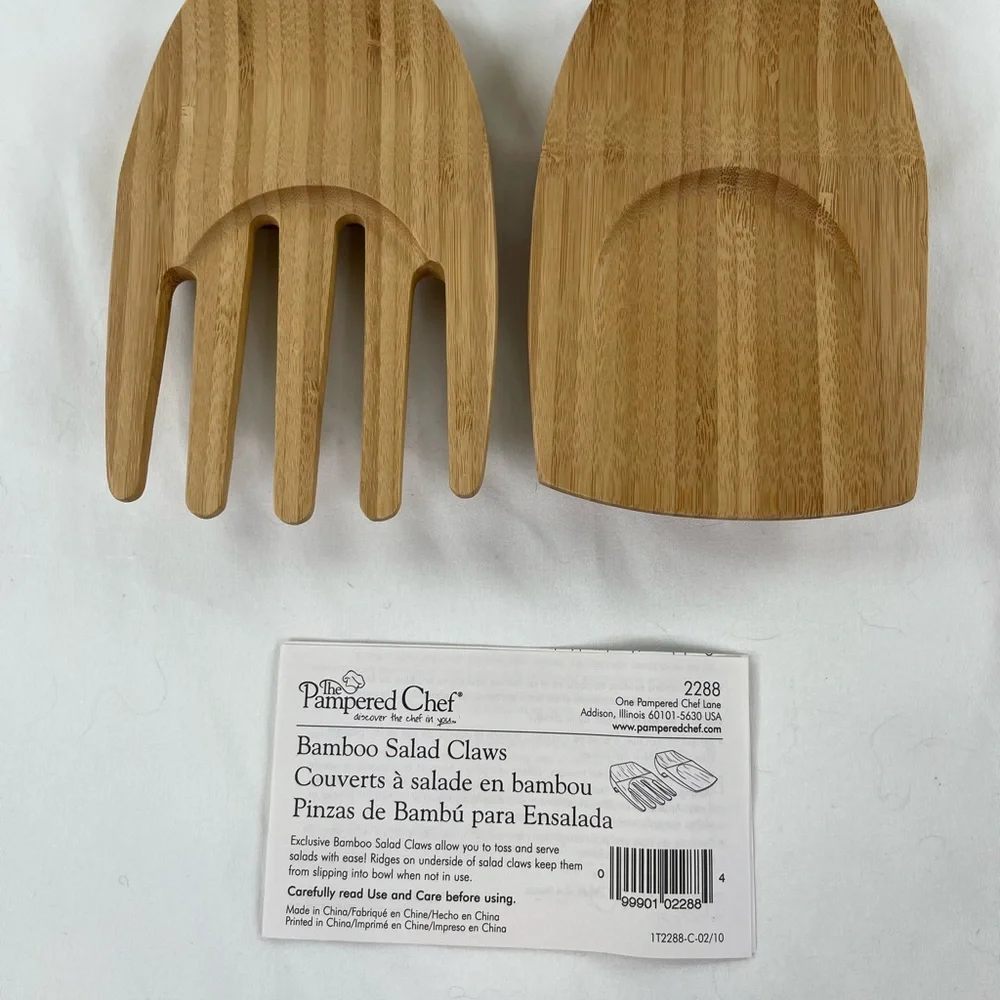 Pampered Chef Bamboo Salad Claw, 2009